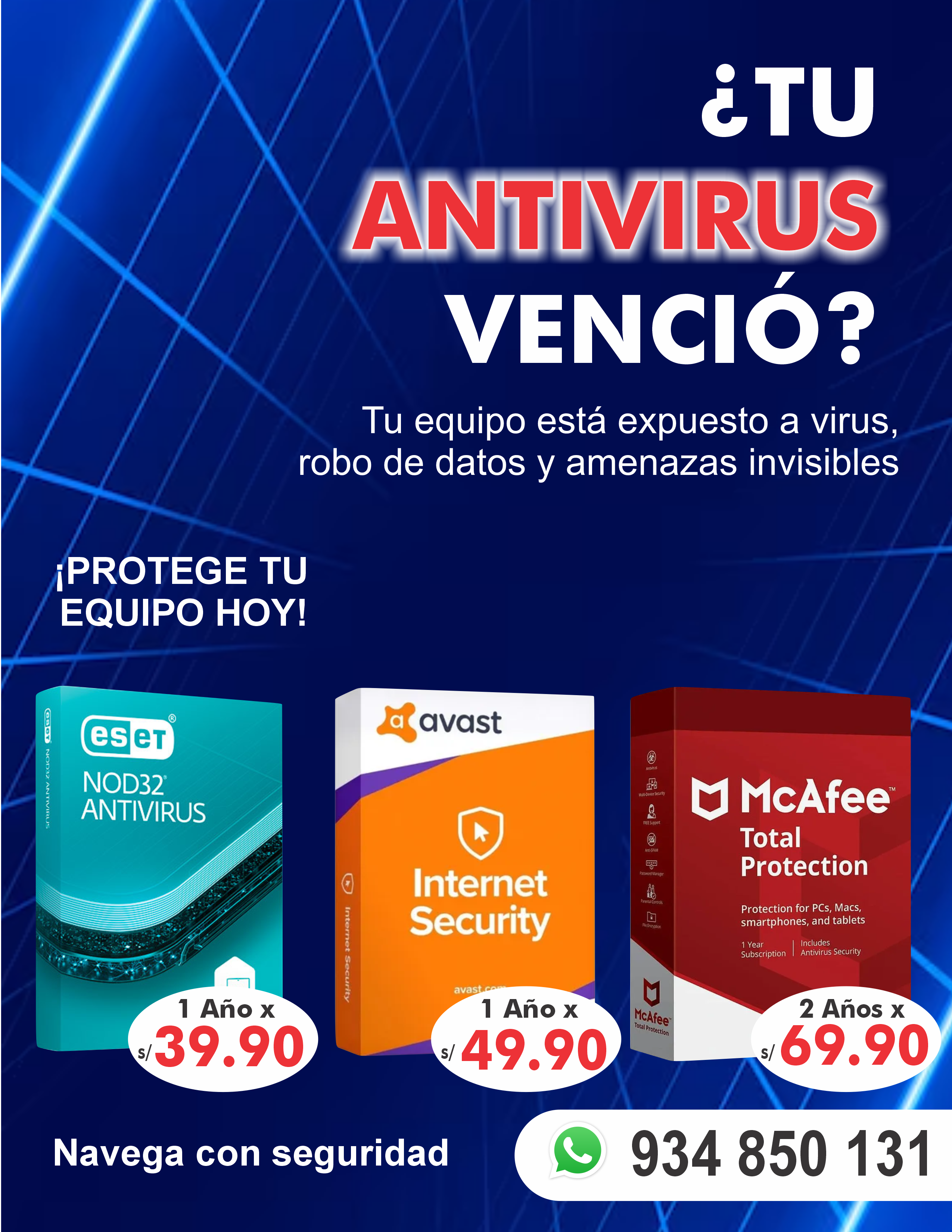 Antivirus para tu PC